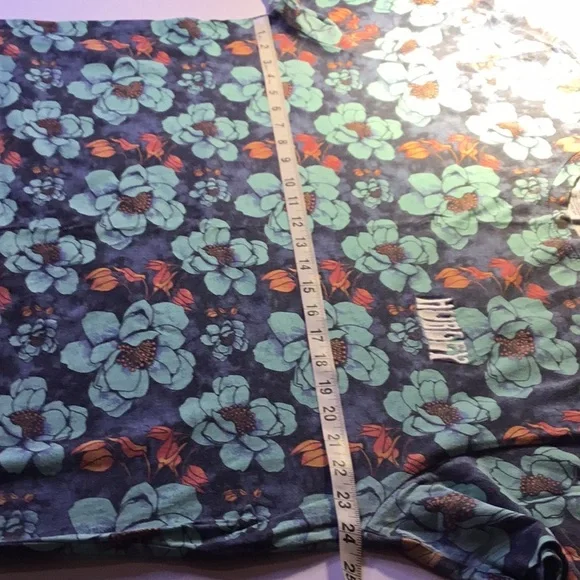 Hurley Mens XXL Floral Multi Colored T-Shirt - Picture 14 of 16
